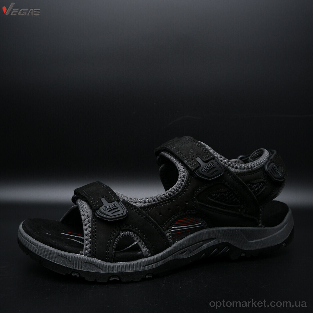 Купить Сандалі чоловічі A505-2 Vegas чорний, фото 2