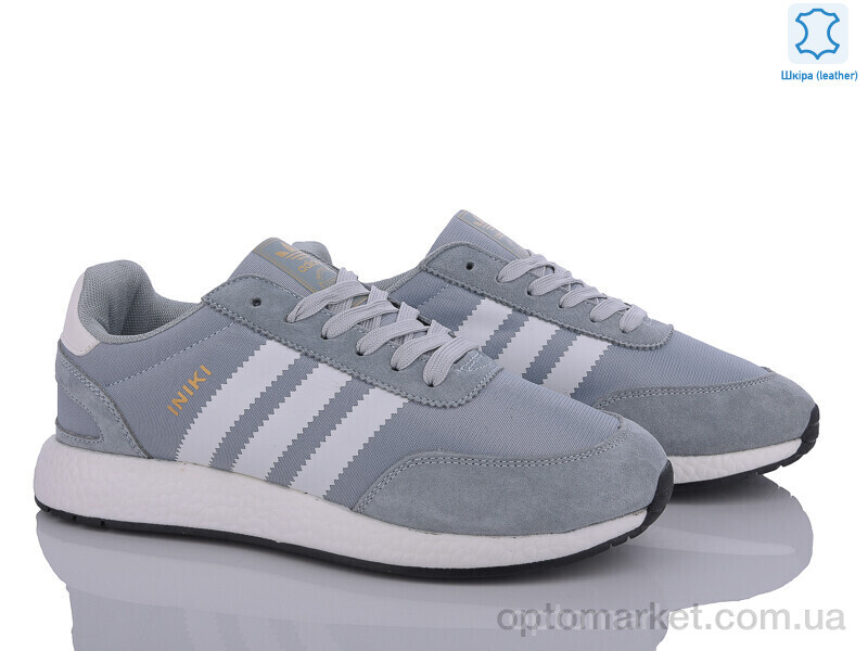 Купить Кросівки чоловічі A505-6 A.idas сірий, фото 2