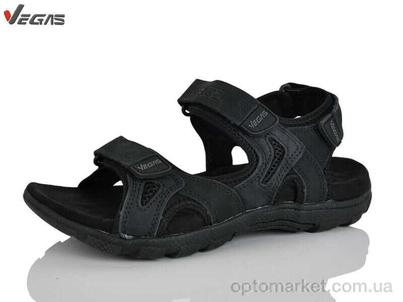 Купить Сандалі чоловічі A506-1 Vegas чорний, фото 1