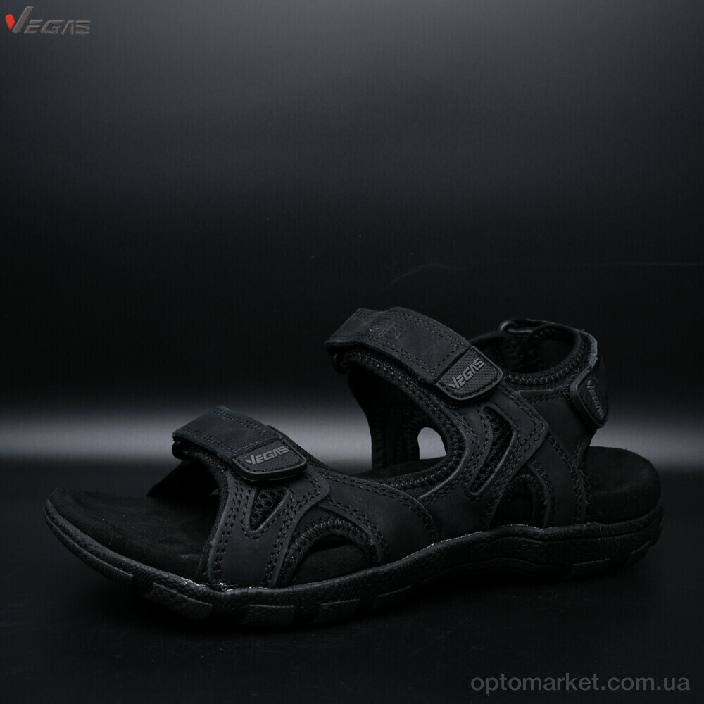 Купить Сандалі чоловічі A506-1 Vegas чорний, фото 2