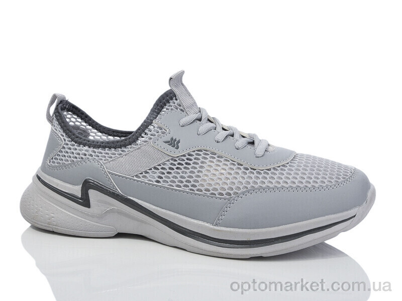 Купить Кросівки чоловічі A5067-5 піна Bayota сірий, фото 1