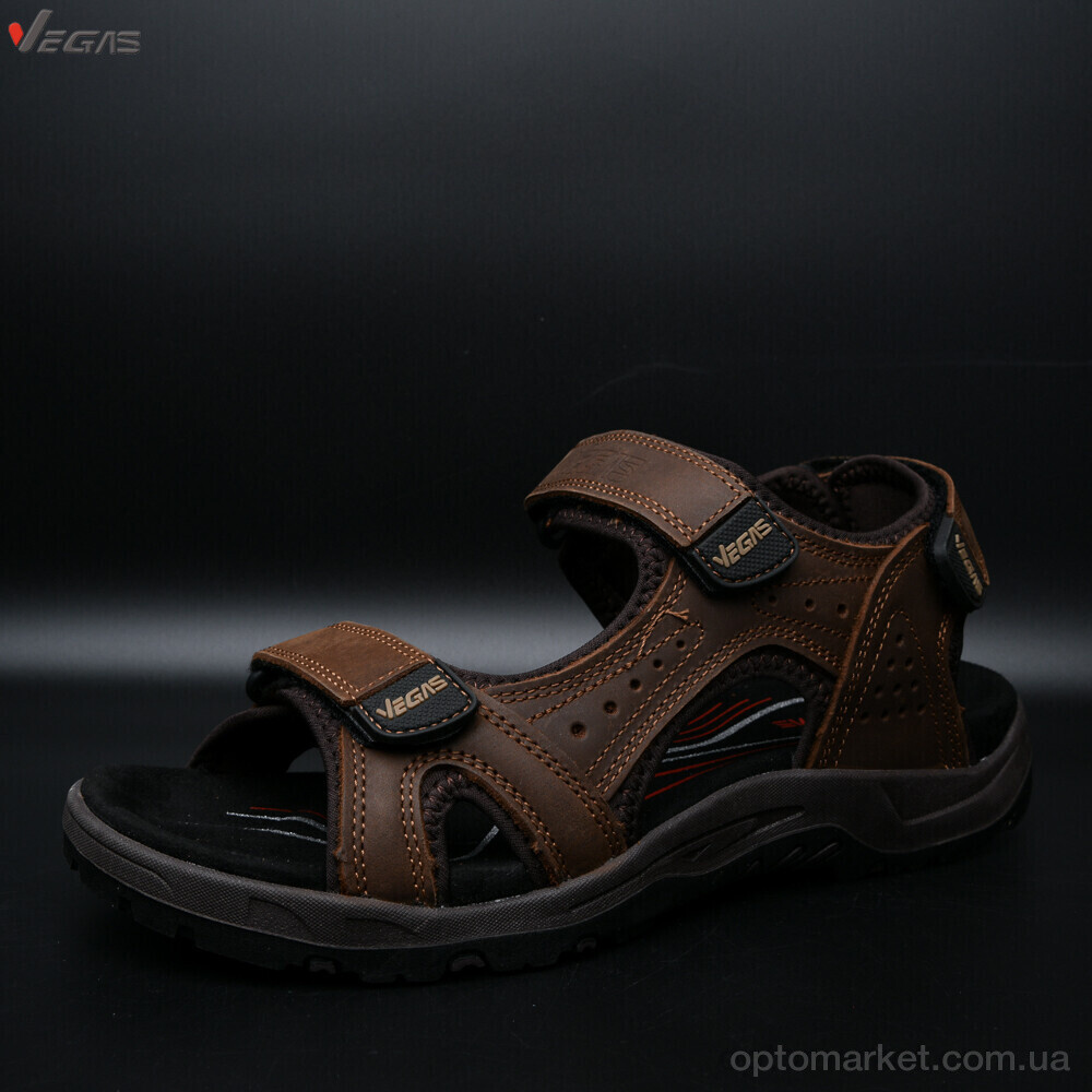 Купить Сандалі чоловічі A507-4 Vegas коричневий, фото 2