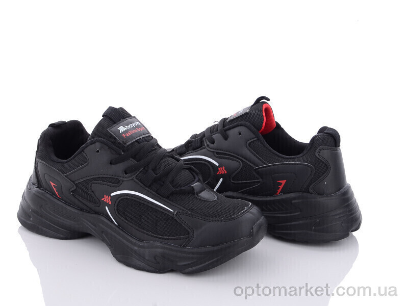 Купить Кросівки чоловічі A5078-7 Bayota чорний, фото 1