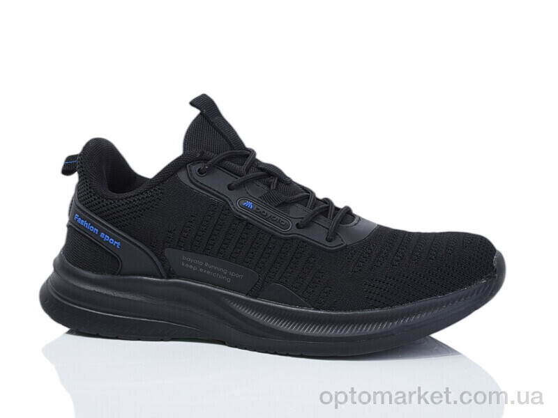 Купить Кросівки чоловічі A5084-3 піна Bayota чорний, фото 1