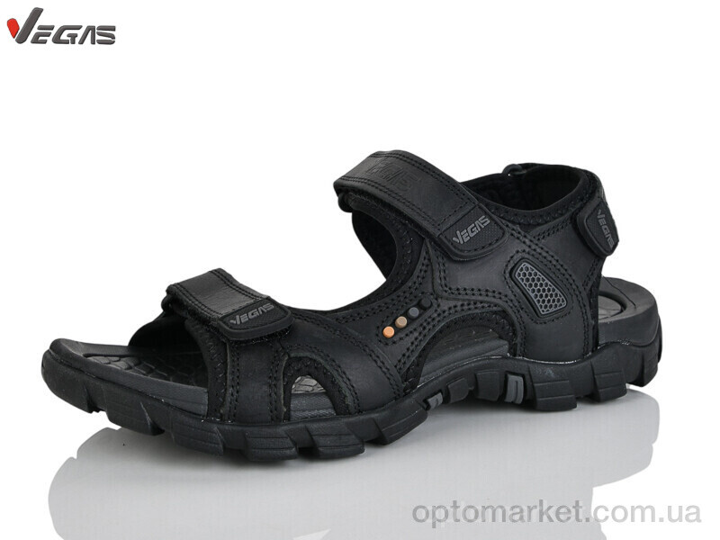 Купить Сандалі чоловічі A509-1 Vegas чорний, фото 1