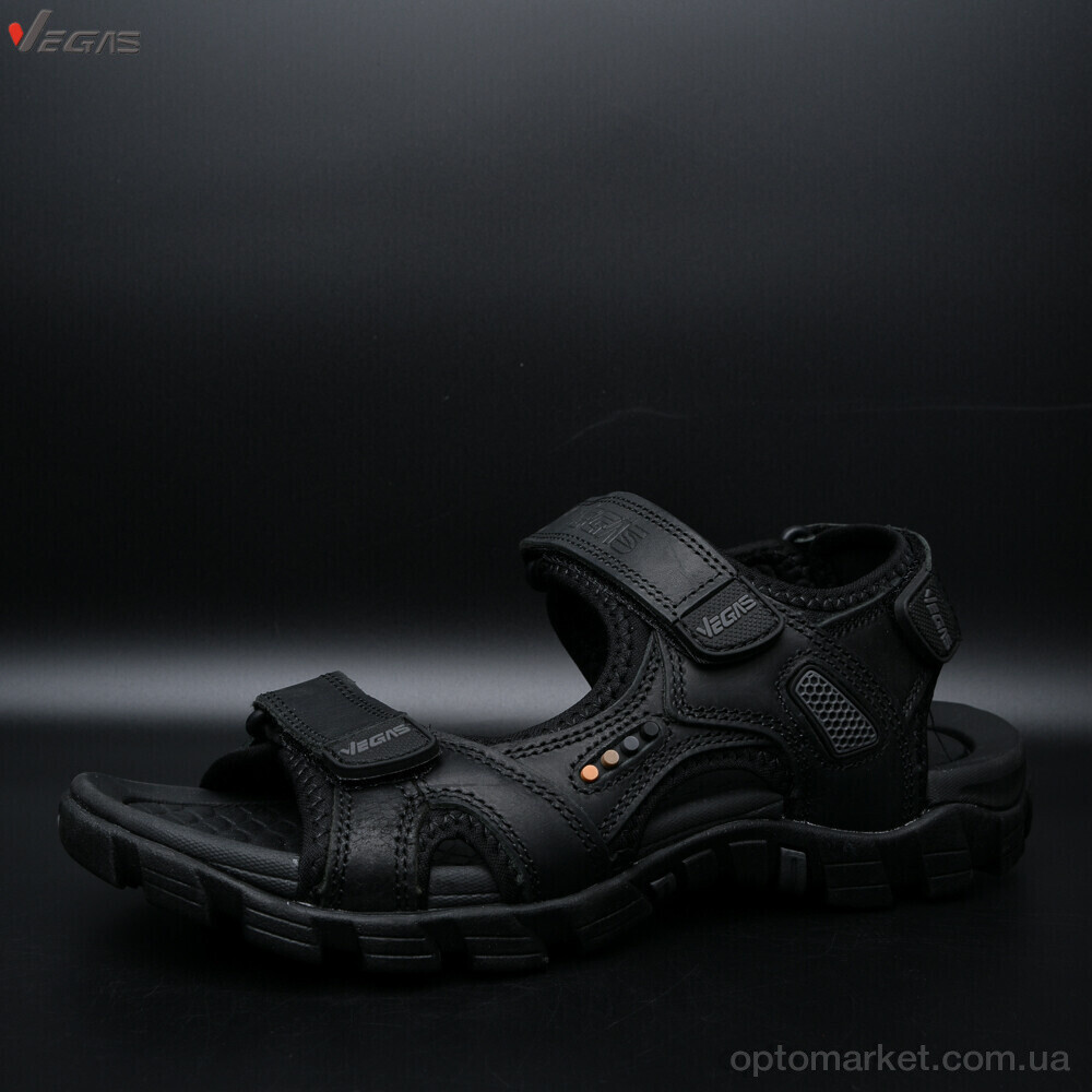 Купить Сандалі чоловічі A509-1 Vegas чорний, фото 2