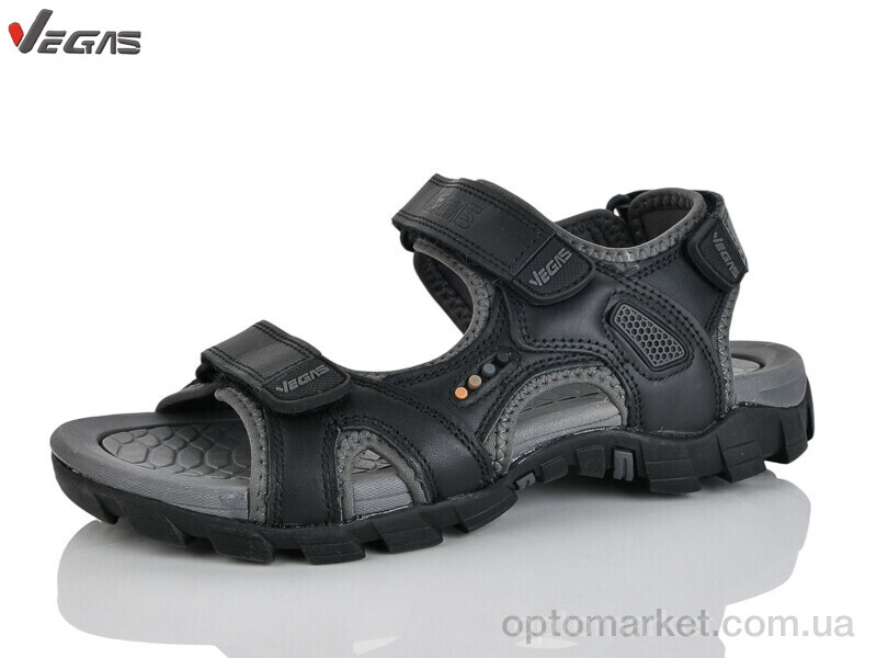 Купить Сандалі чоловічі A509-3 Vegas чорний, фото 1