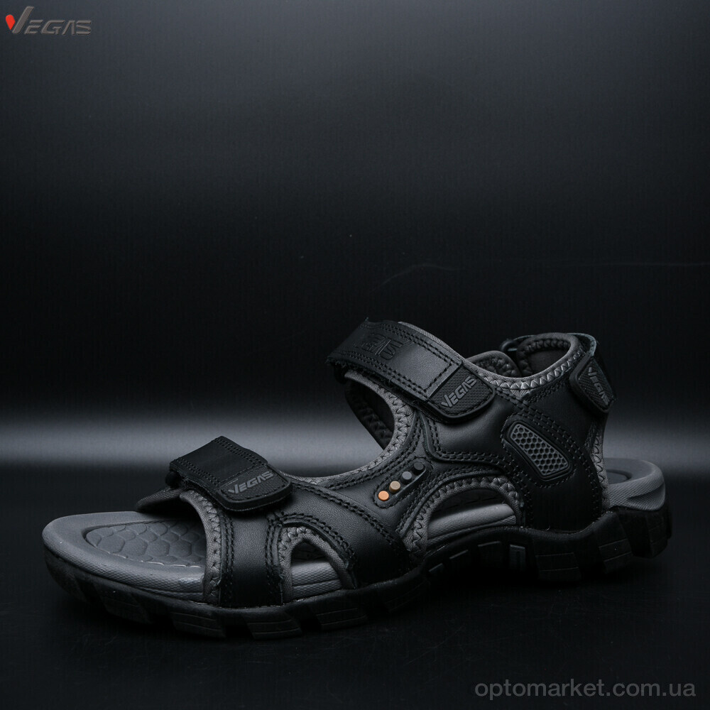 Купить Сандалі чоловічі A509-3 Vegas чорний, фото 2