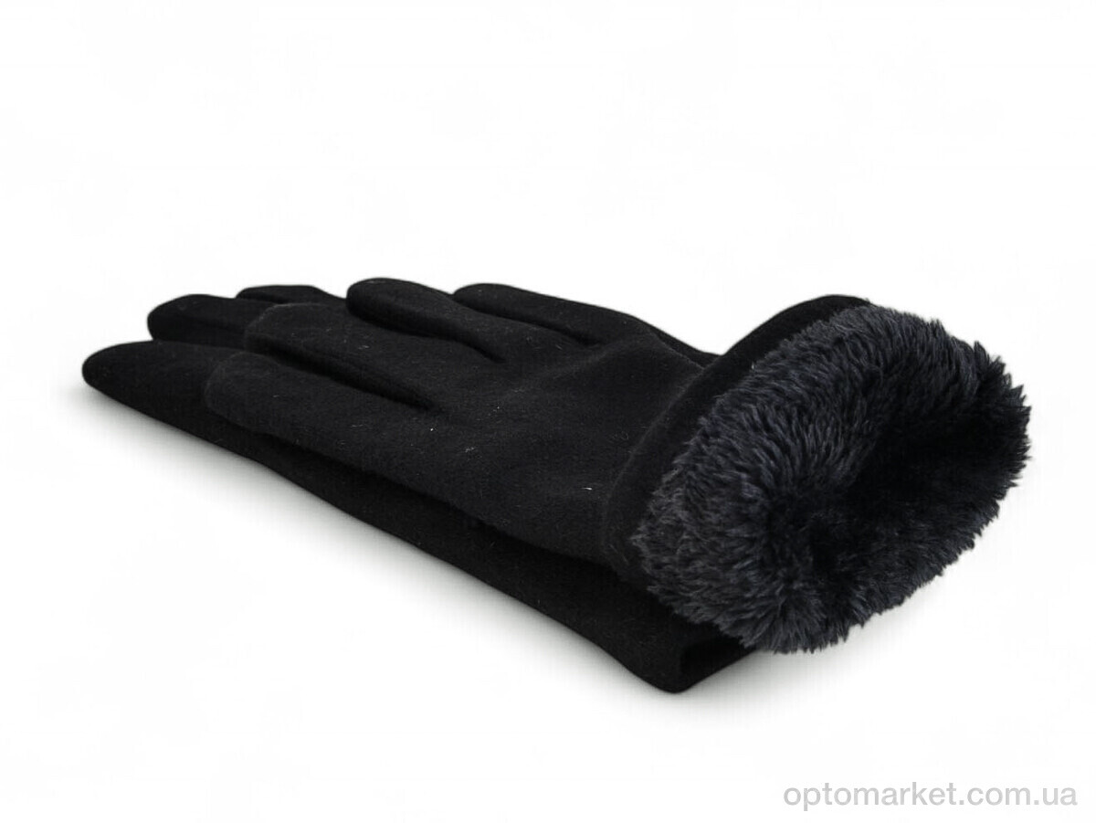 Купить Рукавички чоловічі A51-05 black Number one чорний, фото 2