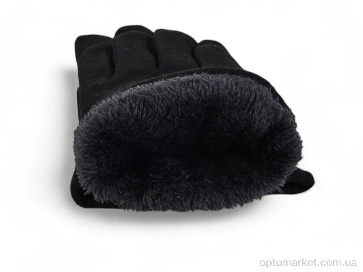 Купить Рукавички чоловічі A51-06 black Number one чорний, фото 2