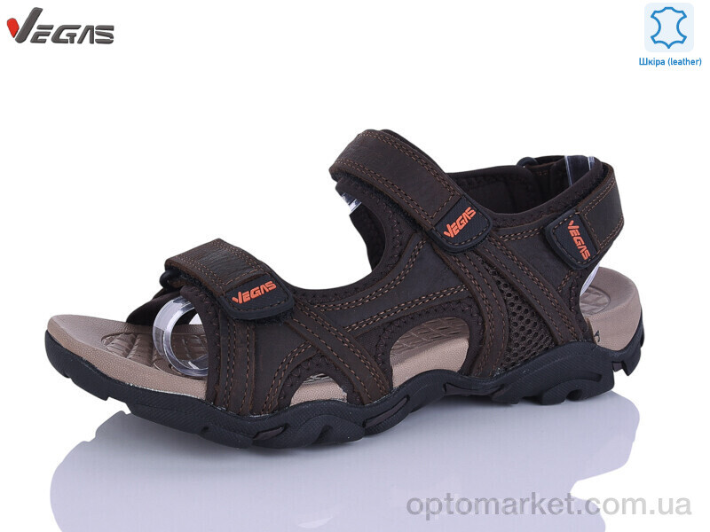 Купить Сандалі чоловічі A510-4 Vegas коричневий, фото 1