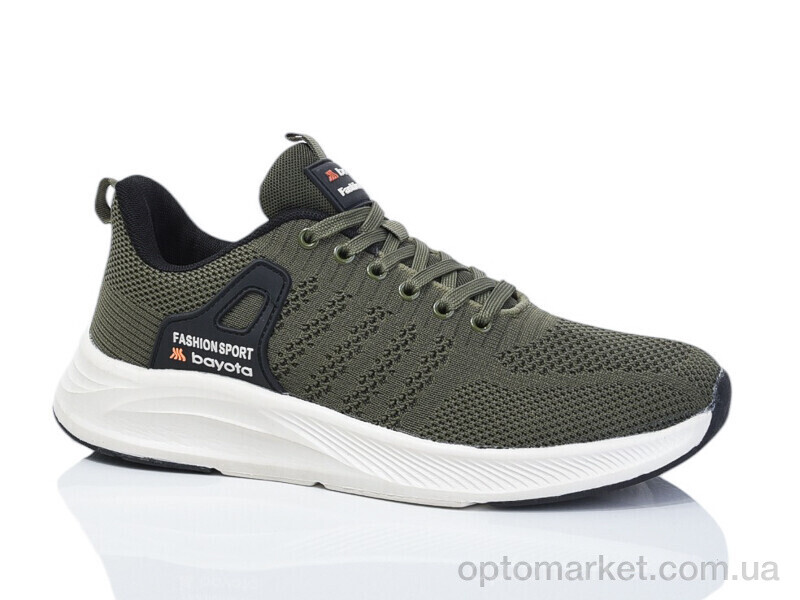 Купить Кросівки чоловічі A5126-5 піна Bayota зелений, фото 1