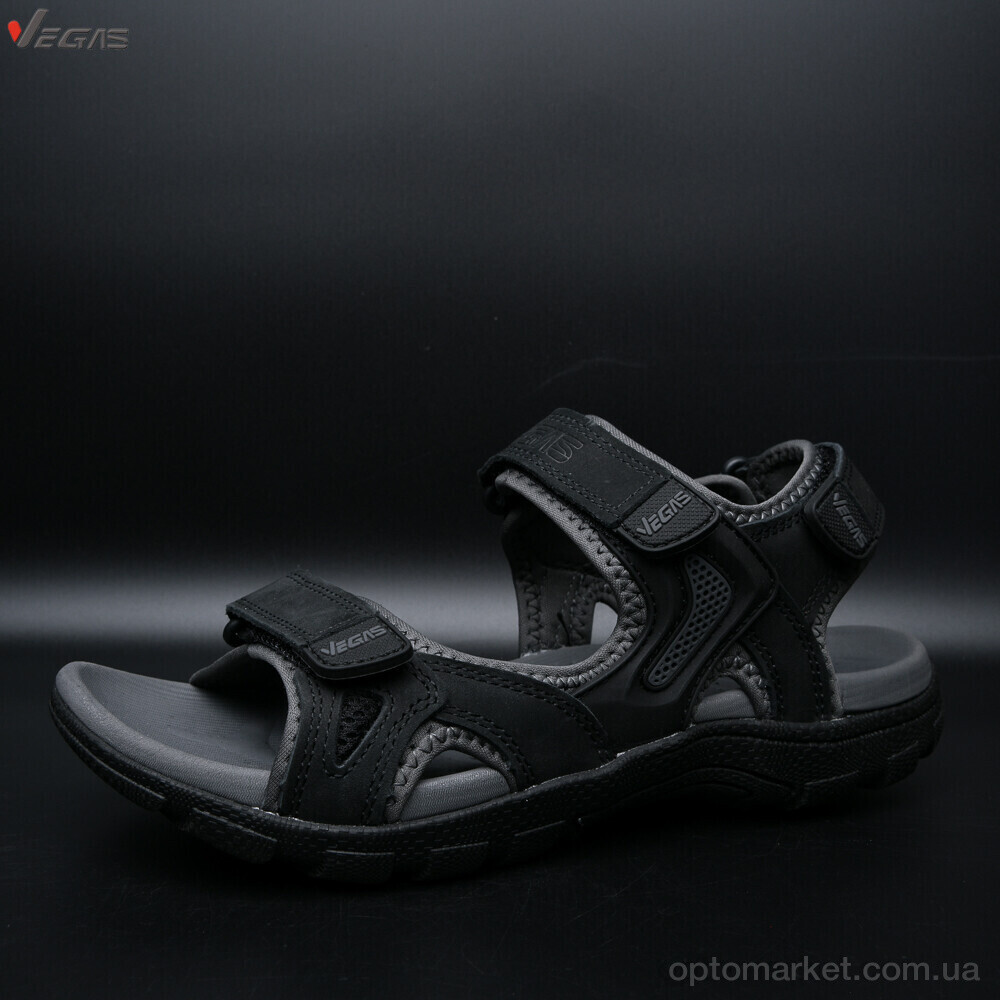 Купить Сандалі чоловічі A513-2 Vegas чорний, фото 2