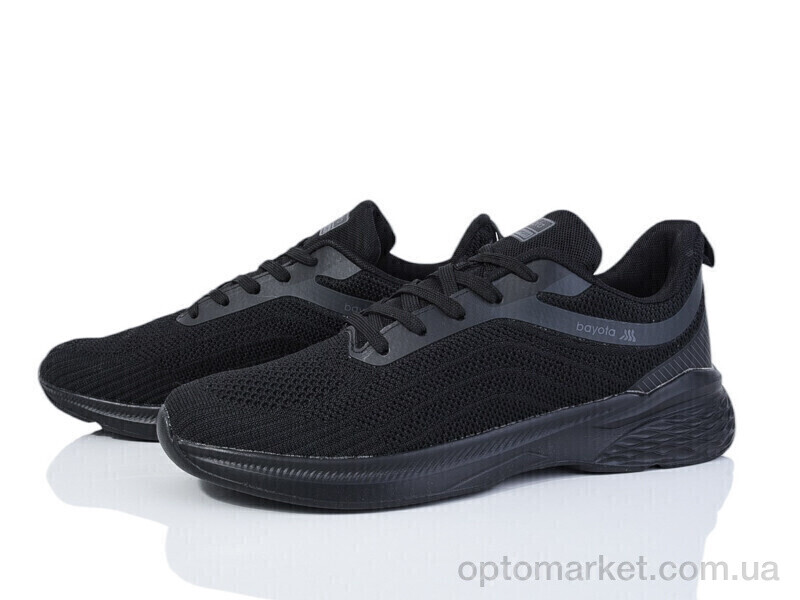 Купить Кросівки чоловічі A5140-4 Bayota чорний, фото 1