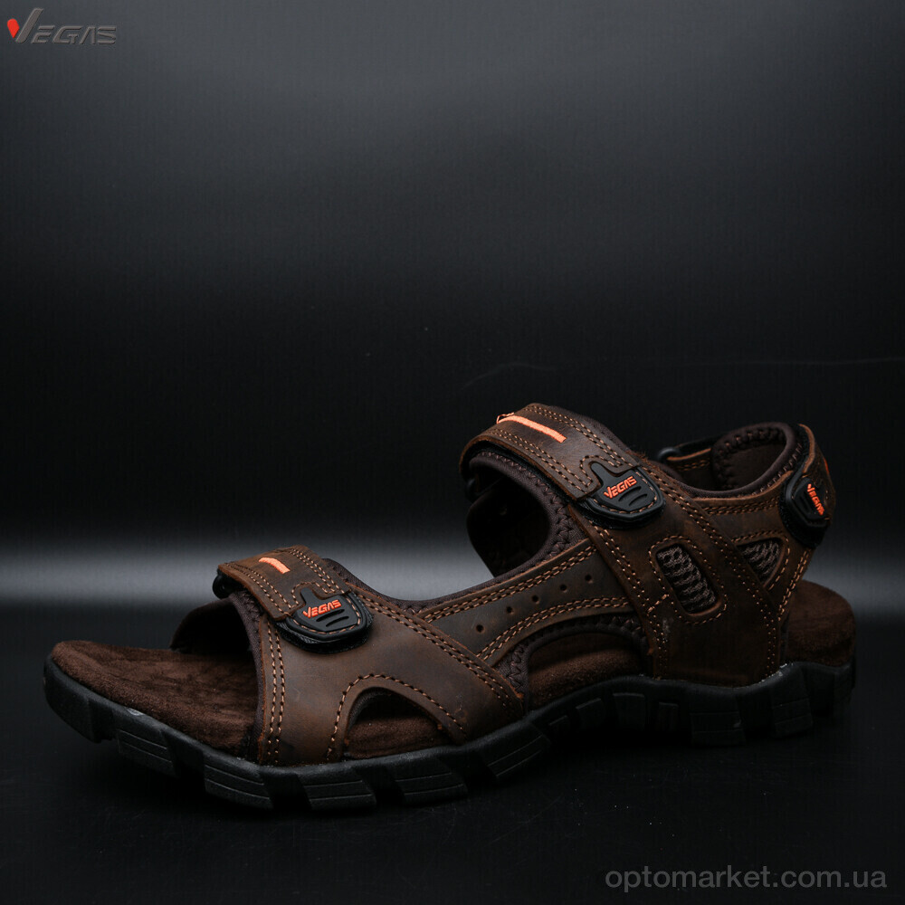 Купить Сандалі чоловічі A516-4 Vegas коричневий, фото 2