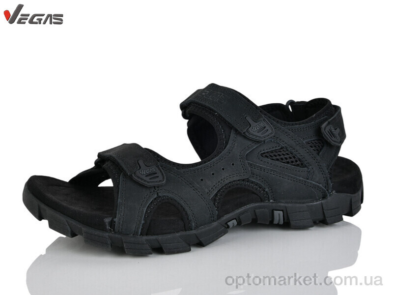 Купить Сандалі чоловічі A517-1 Vegas чорний, фото 1