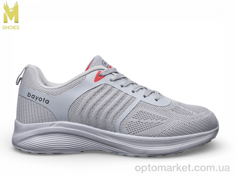 Купить Кросівки чоловічі A5196-1 Bayota сірий, фото 1