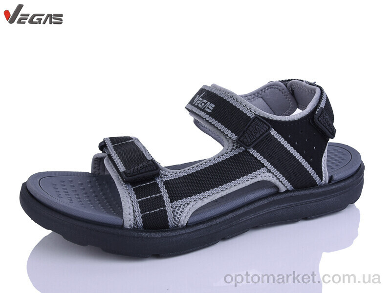 Купить Сандалі чоловічі A521-2 Vegas чорний, фото 1