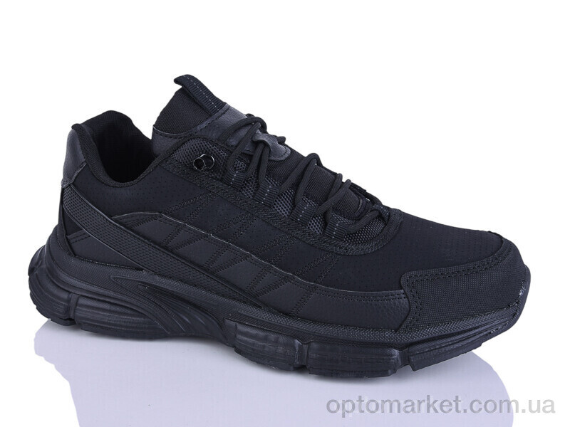 Купить Кросівки чоловічі A521-3 KMB чорний, фото 1