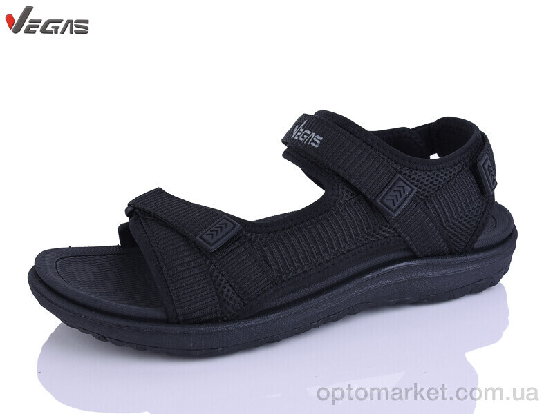 Купить Сандалі чоловічі A523-1 Vegas чорний, фото 1