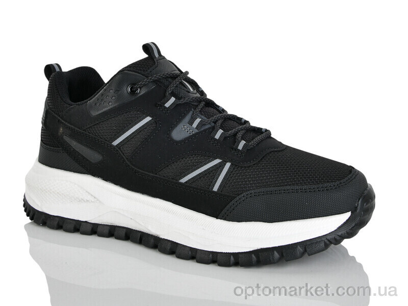 Купить Кросівки чоловічі A523-21 KMB чорний, фото 1