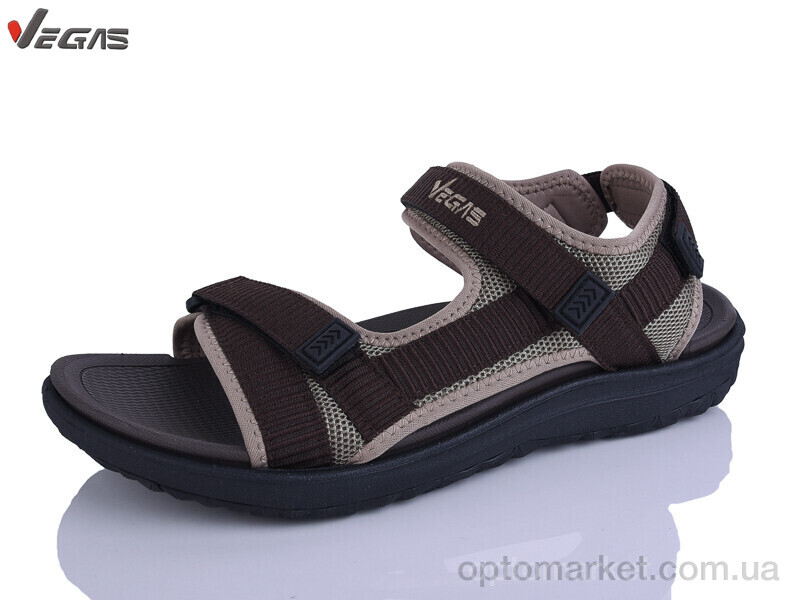 Купить Сандалі чоловічі A523-4 Vegas коричневий, фото 1