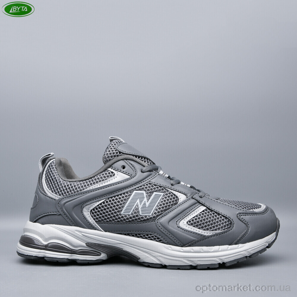 Купить Кросівки чоловічі A5230-1 Bayota сірий, фото 2