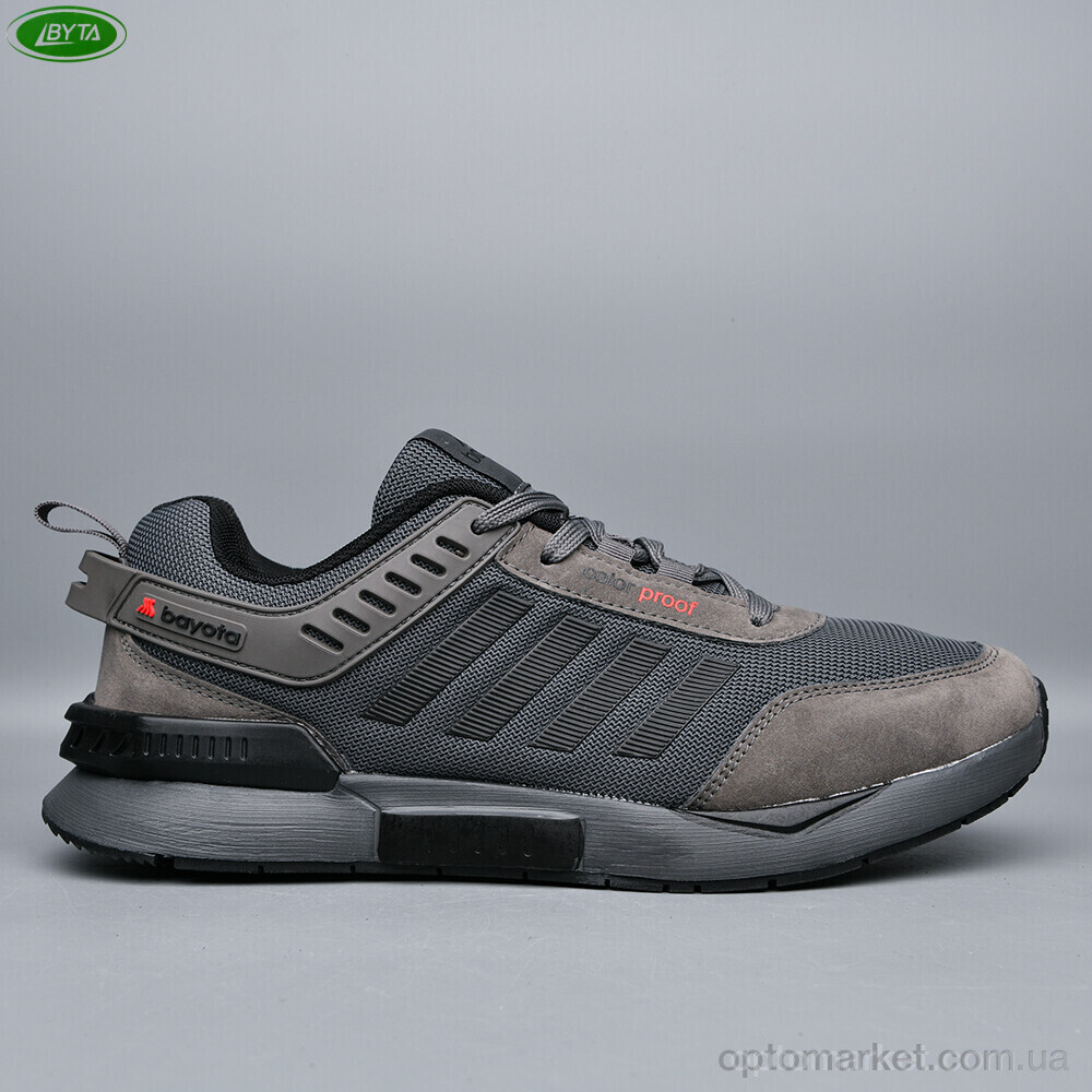 Купить Кросівки чоловічі A5231-9 Bayota сірий, фото 2
