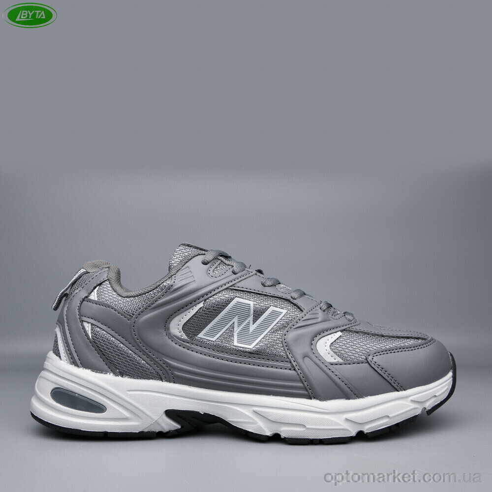 Купить Кросівки чоловічі A5236-2 Bayota сірий, фото 2