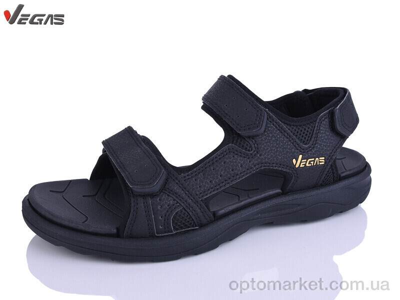 Купить Сандалі чоловічі A525-1 Vegas чорний, фото 1