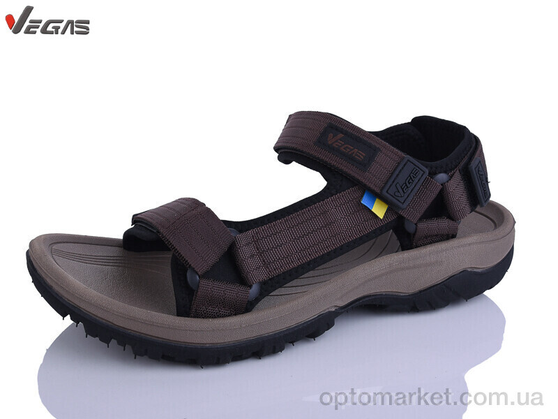 Купить Сандалі чоловічі A526-3 Vegas коричневий, фото 1