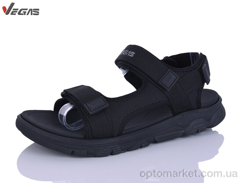 Купить Сандалі чоловічі A527-1 Vegas чорний, фото 1