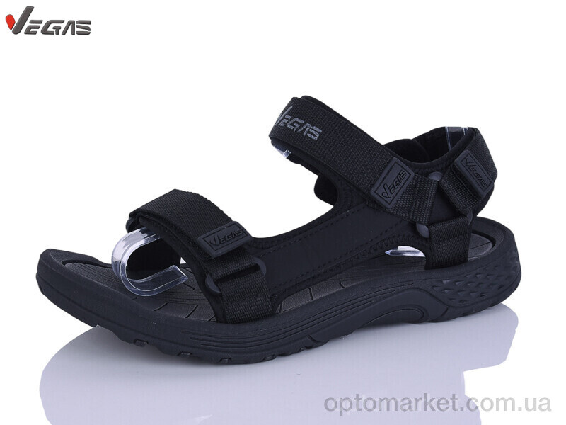 Купить Сандалі чоловічі A528-1 Vegas чорний, фото 1