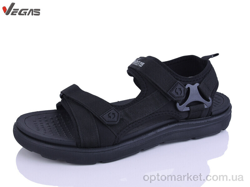 Купить Сандалі чоловічі A530-1 Vegas чорний, фото 1