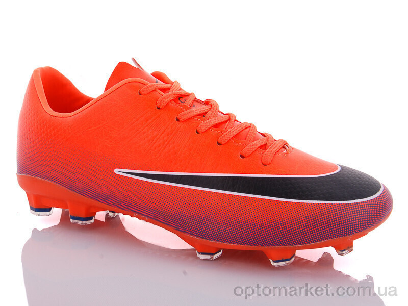Купить Футбольне взуття чоловічі A530-4 N.ke помаранчевий, фото 2