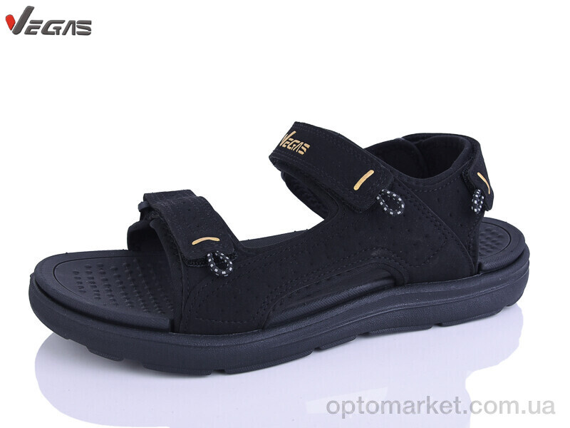 Купить Сандалі чоловічі A533-1 Vegas чорний, фото 1