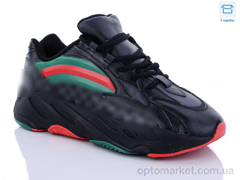 Купить Кросівки чоловічі A533-6G A.idas чорний, фото 1