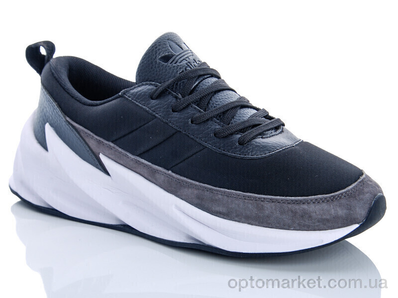 Купить Кросівки чоловічі A534-4 A.idas чорний, фото 2