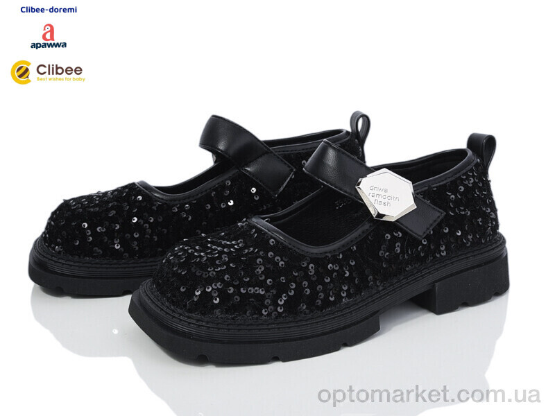 Купить Туфлі дитячі A5351 black Apawwa чорний, фото 1