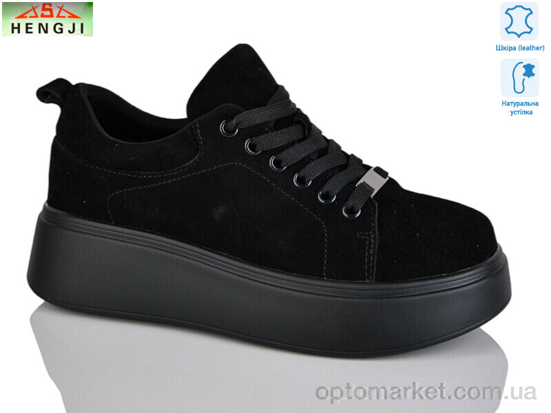 Купить Кросівки жіночі A537-8 Hengji чорний, фото 1