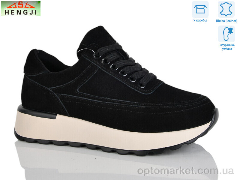 Купить Кросівки жіночі A551-7 Hengji чорний, фото 1