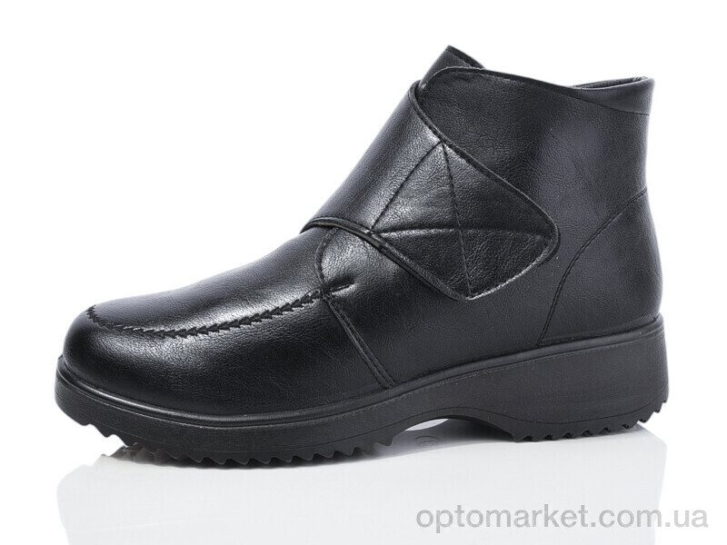 Купить Черевики жіночі A55 Ok Shoes чорний, фото 1