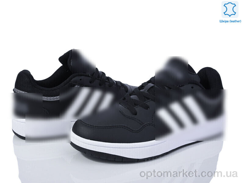 Купить Кросівки чоловічі A5612-2 A.idas чорний, фото 1