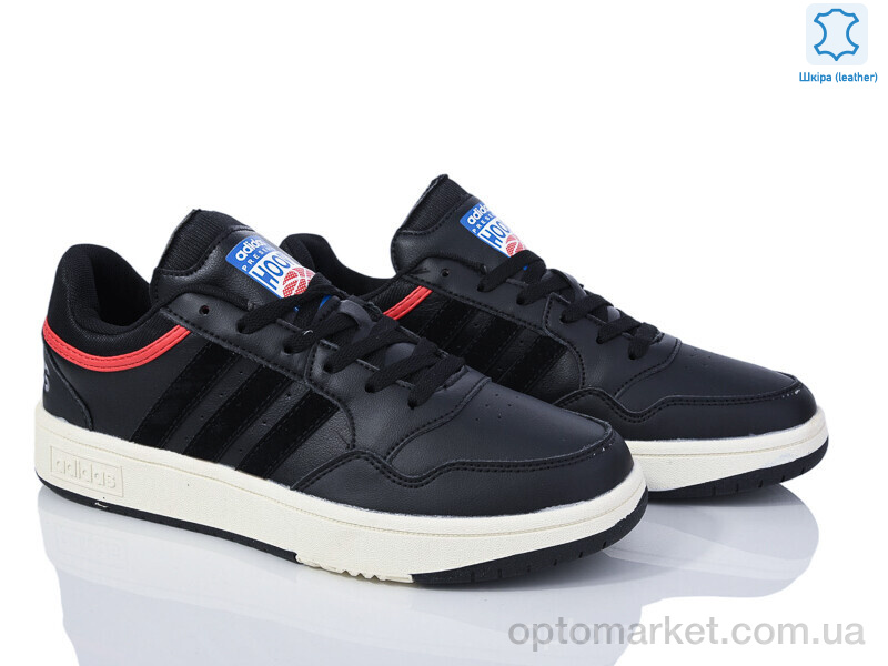 Купить Кросівки чоловічі A5612-3 A.idas чорний, фото 2