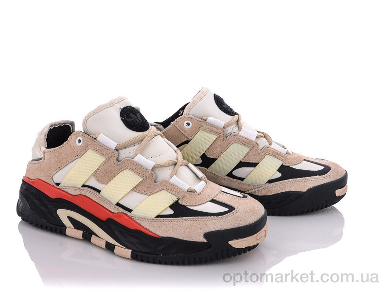 Купить Кросівки чоловічі A565-3 A.idas бежевий, фото 2