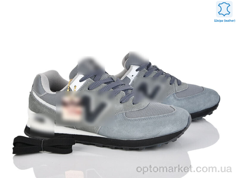 Купить Кросівки чоловічі A573-6 N.w balance сірий, фото 1