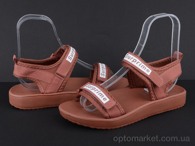 Купить Босоніжки жіночі A5823-3 Fdek Shoes коричневий, фото 2