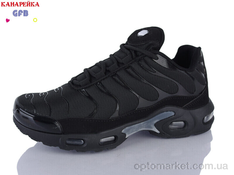 Купить Кросівки унісекс A586-1 GFB-Канарейка чорний, фото 1