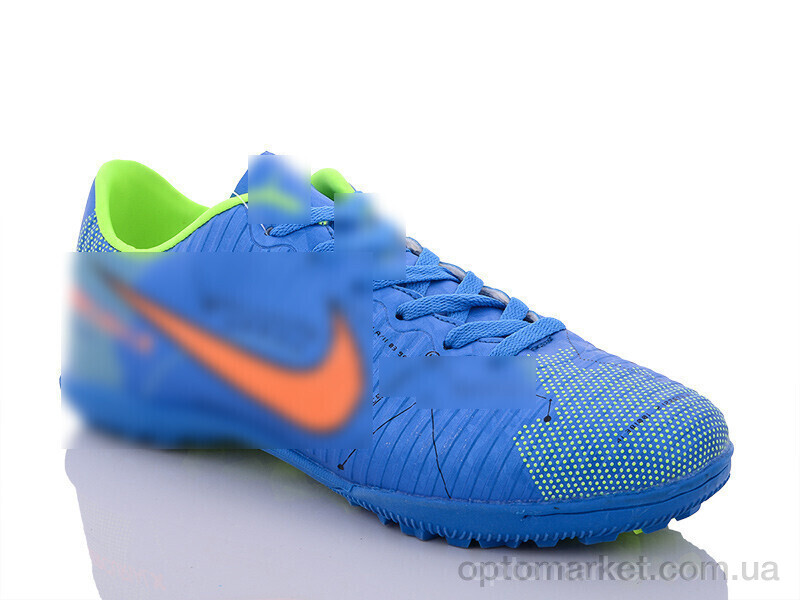 Купить Футбольне взуття чоловічі A599A-3 N.ke блакитний, фото 1