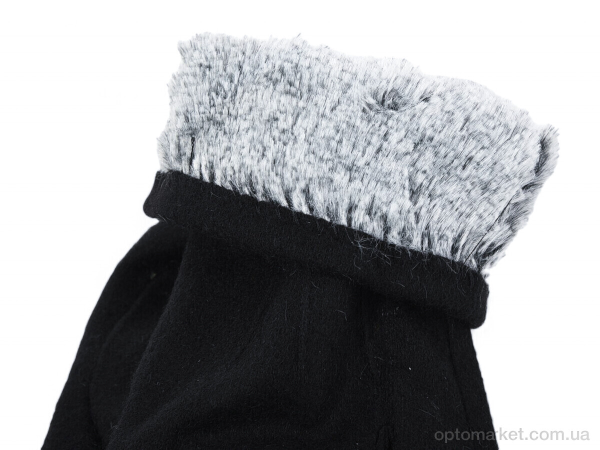 Купить Рукавички чоловічі A6-04 black Королева чорний, фото 2